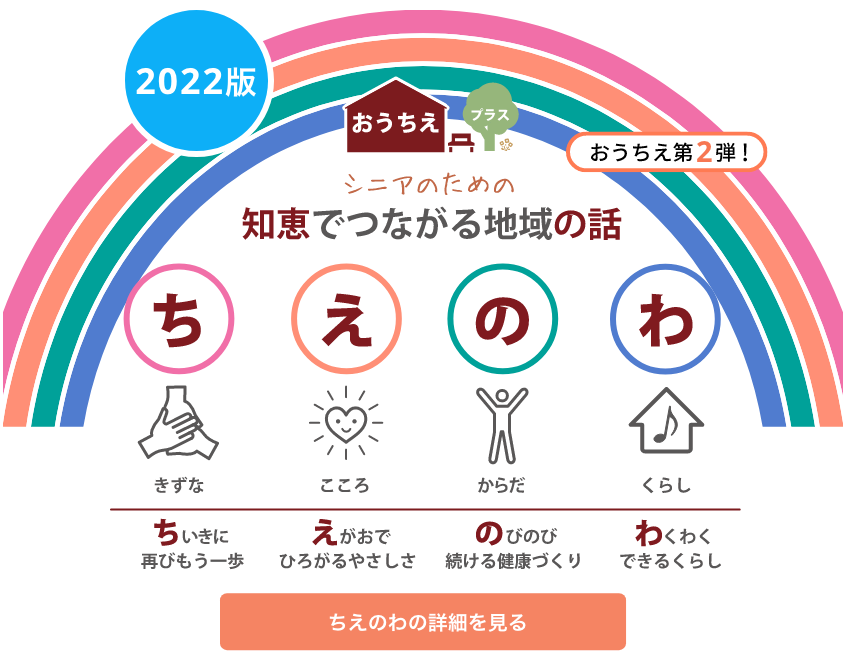 おうちえ第2弾！シニアのための知恵でつながる地域の輪 ちえのわ