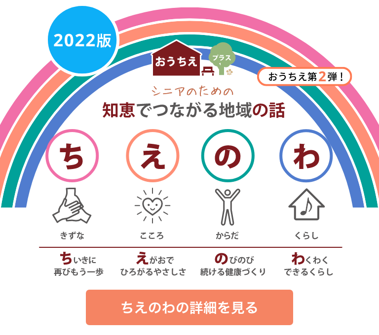 おうちえ第2弾！シニアのための知恵でつながる地域の輪 ちえのわ